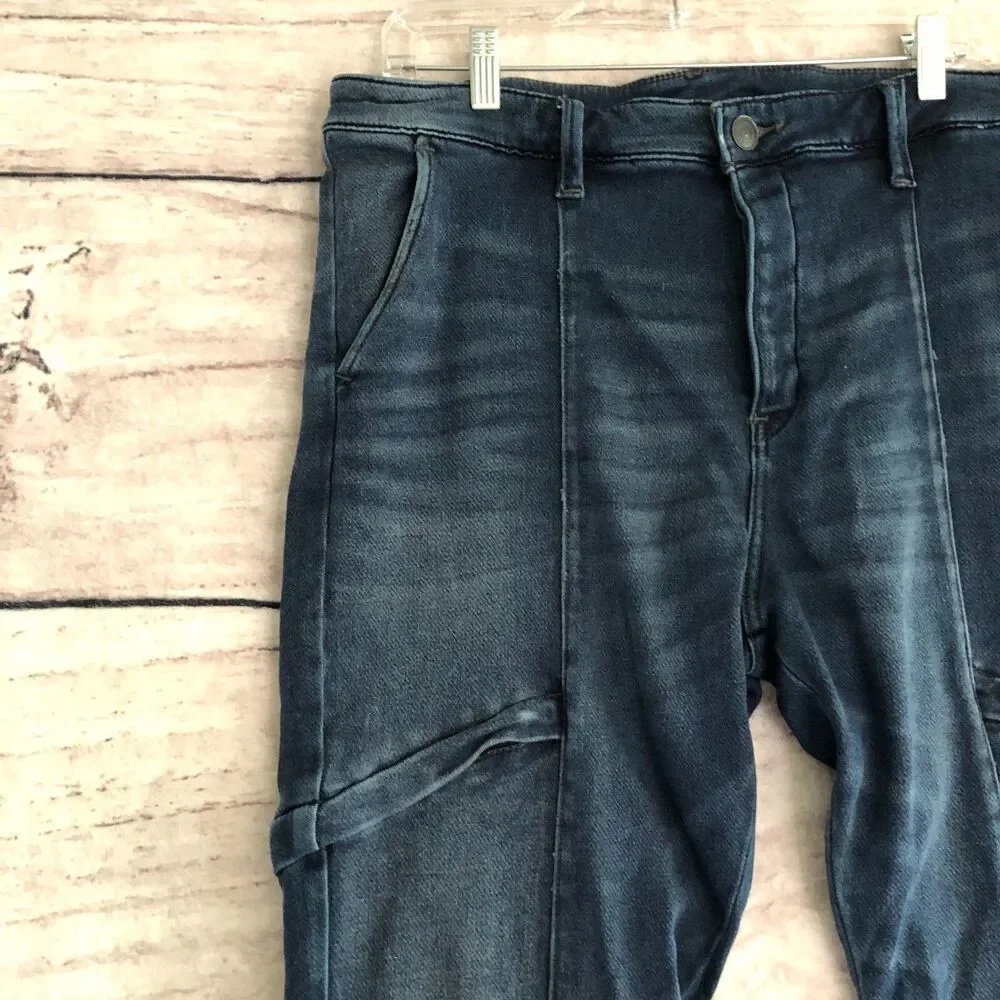 True Religion Jeans Mens 36 Blue Denim Detour Undercover Utility Pants 38 x 30